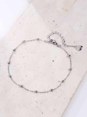 Bijoux de pied 'Mini Beads' Hey Happiness en argent