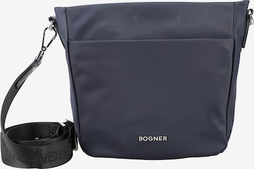 Borsa a tracolla 'Klosters Juna' di BOGNER in blu: frontale