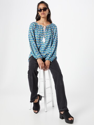 Zwillingsherz Blouse in Blue