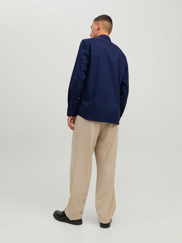 Slim fit Camicia 'JPRBLAParker' di JACK & JONES in blu