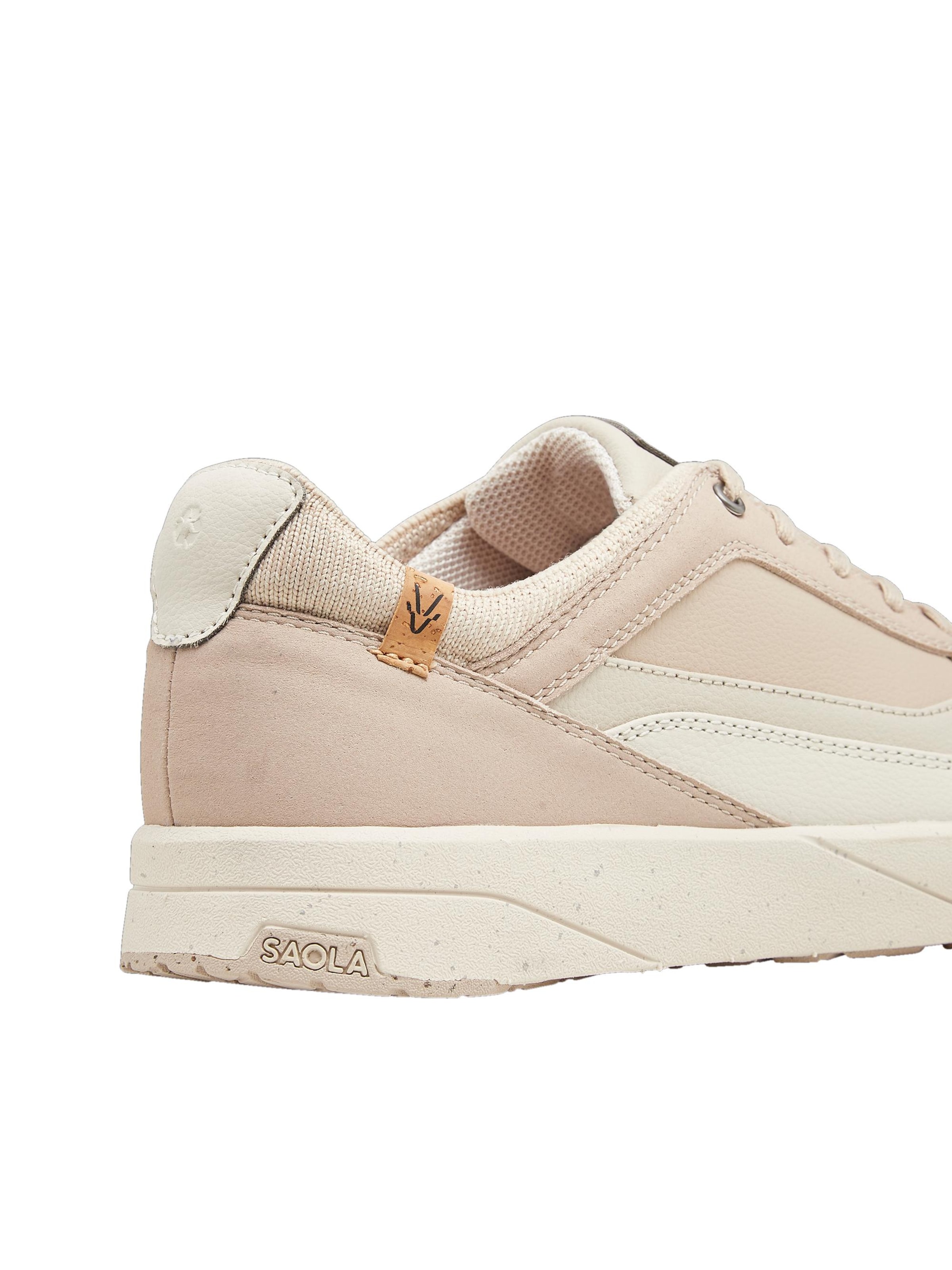 SAOLA Lace-up shoe 'Quito W Cashew' in Beige