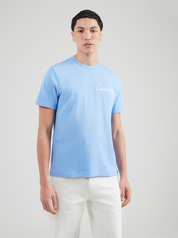 Calvin Klein Jeans T-Shirt '30S' in Blau: Vorderseite