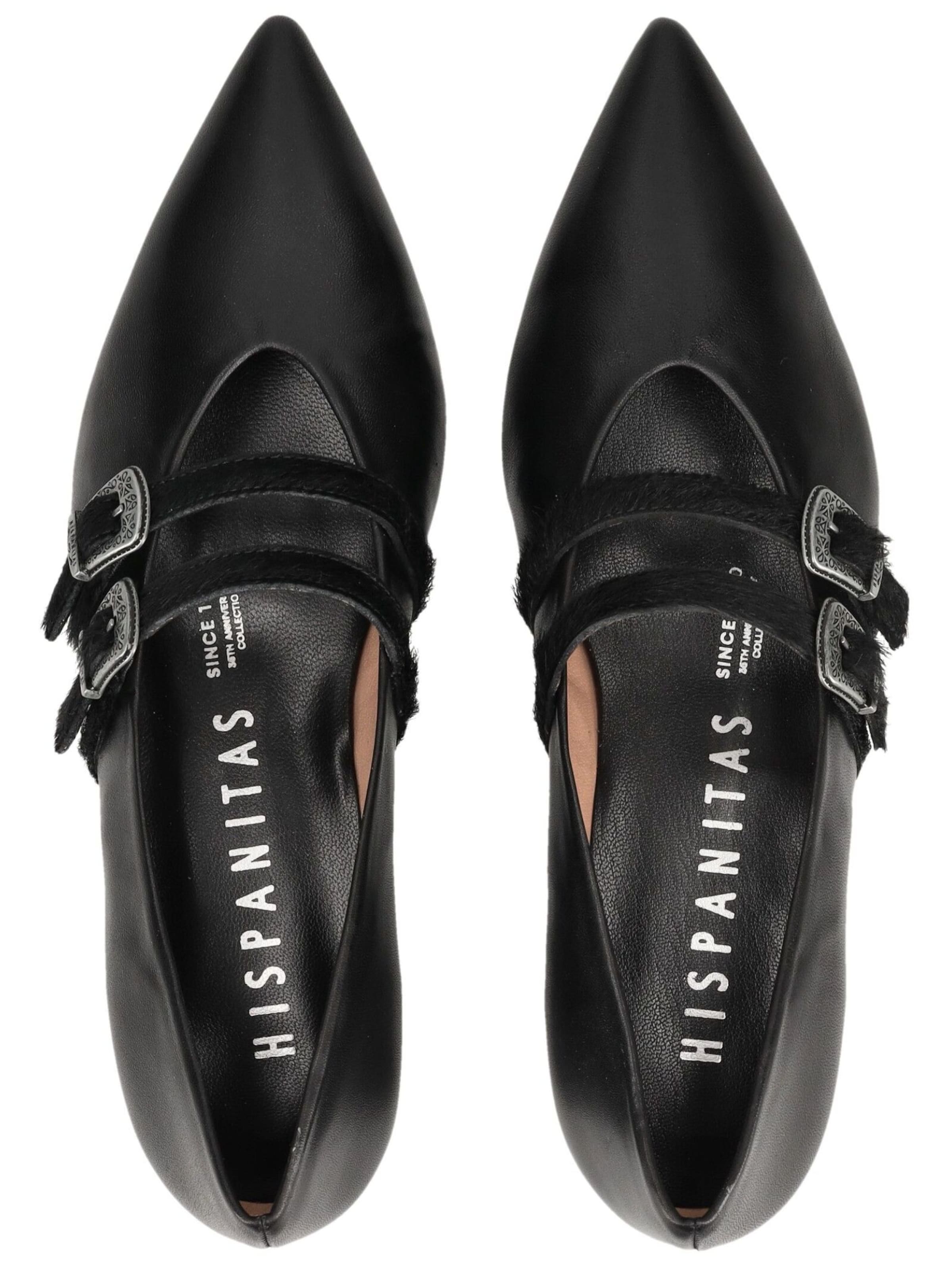 Ballerines à lanières Hispanitas en noir