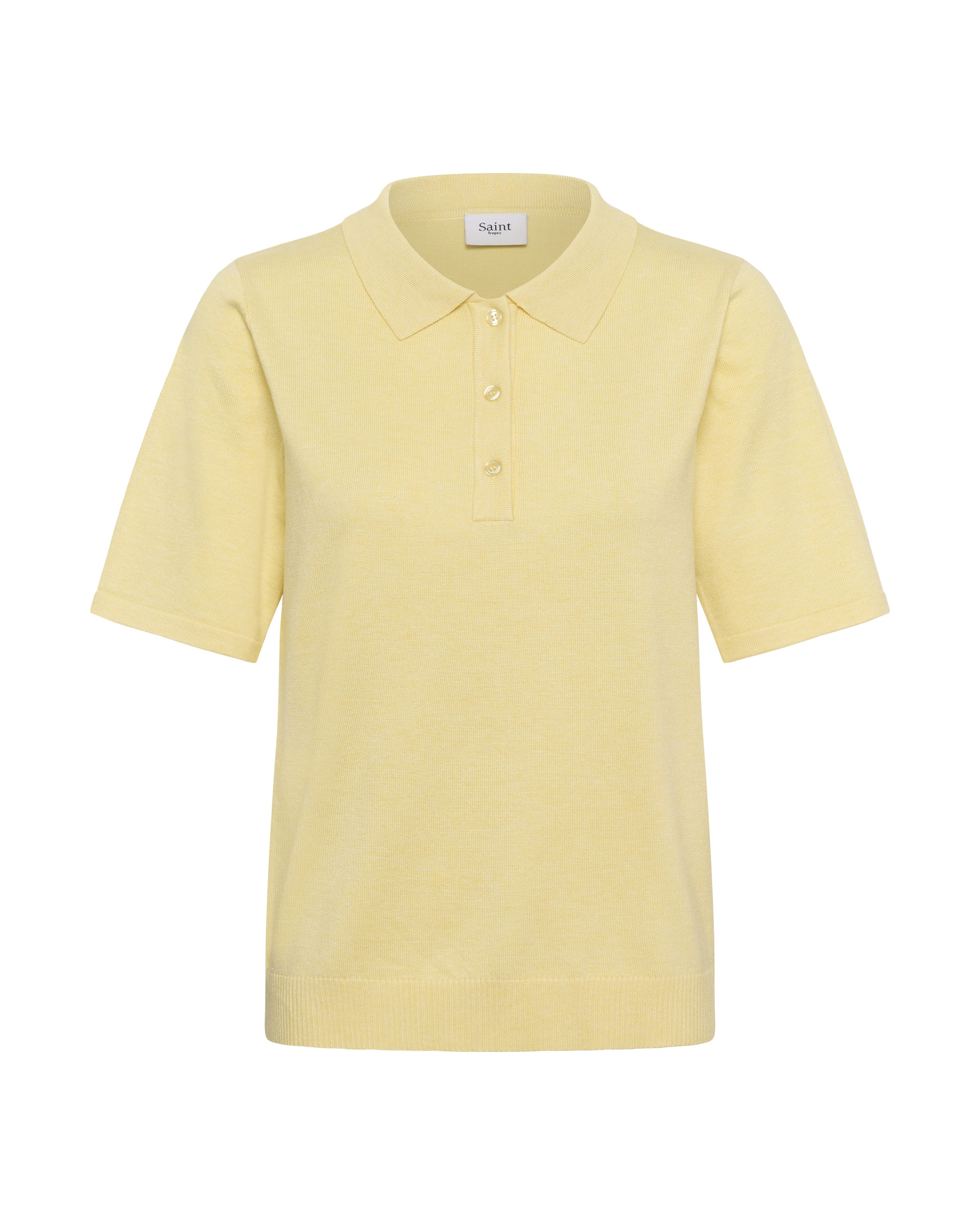 SAINT TROPEZ - Pullover 'SZMila' em amarelo: frente