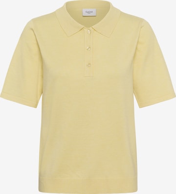 SAINT TROPEZ - Pullover 'SZMila' em amarelo: frente