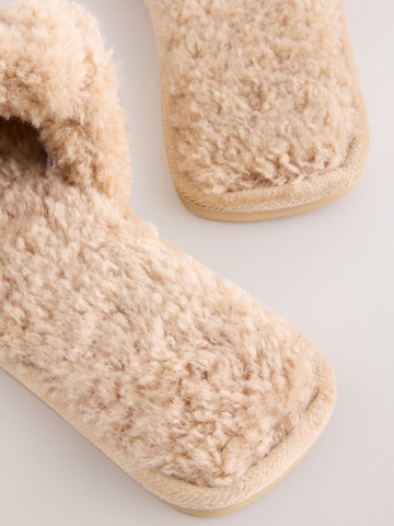 Next Huisschoenen in Bruin