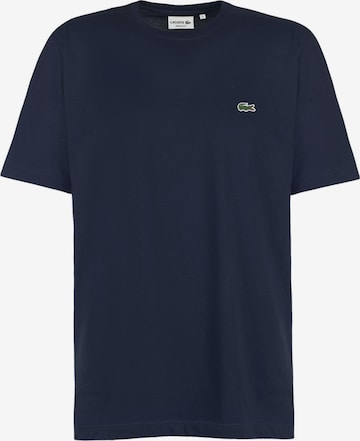 T-Shirt LACOSTE en bleu : devant