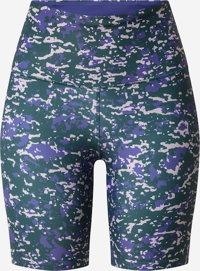 Reebok Pantalon de sport 'Modern Safari' en sable / sapin / bleu violet, Vue avec produit
