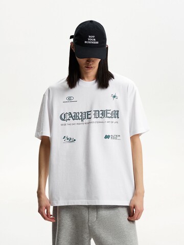 Bershka Tričko - Biela