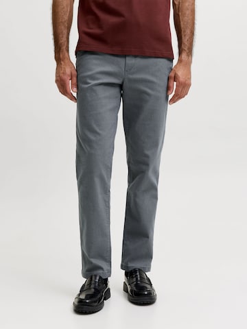 JACK & JONES Regular Hose in Grau: Vorderseite