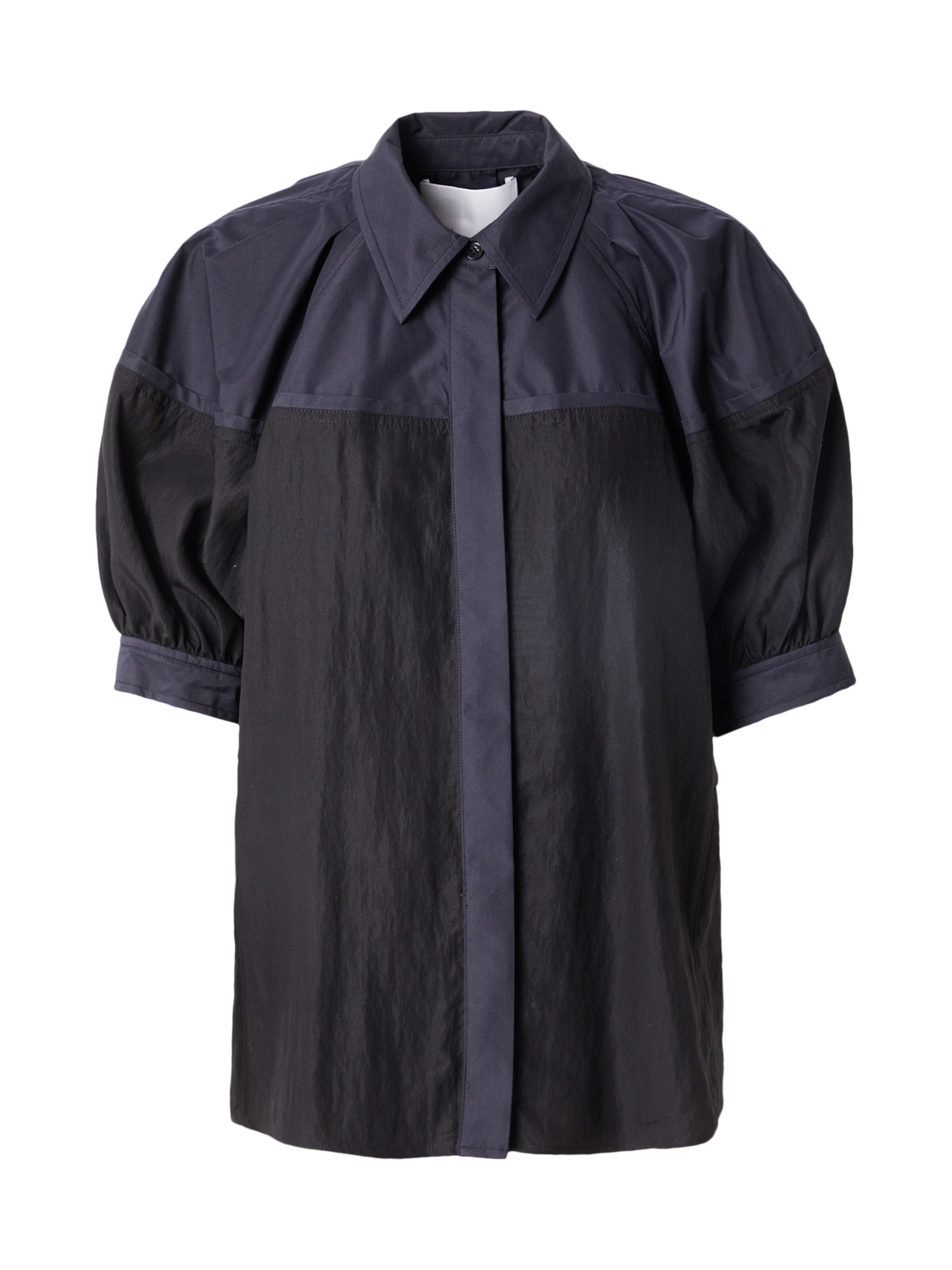 3.1 Phillip Lim Bluse in Schwarz: Vorderseite
