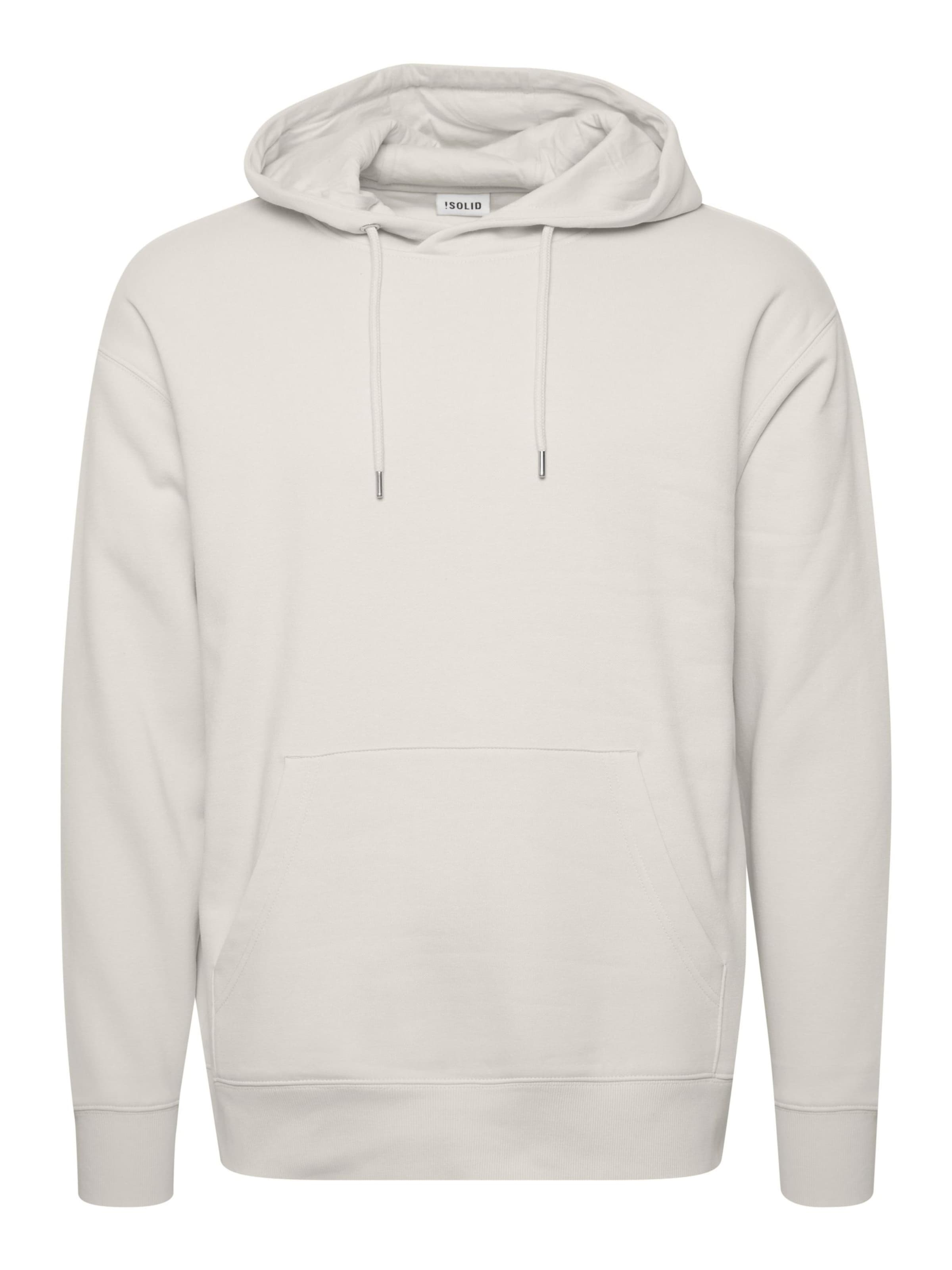 !Solid Sweater 'Lenz' in Beige: front