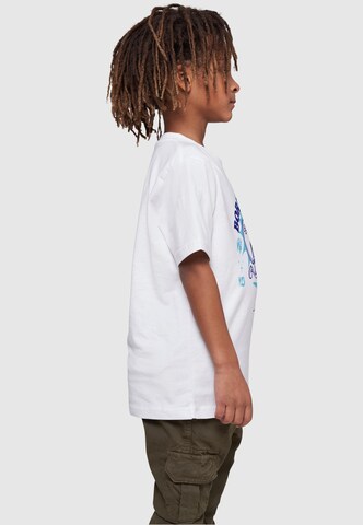 T-Shirt 'Natural Born Gamer' Mister Tee en blanc