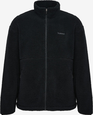 Hummel Funktionsfleecejakke i sort: forside