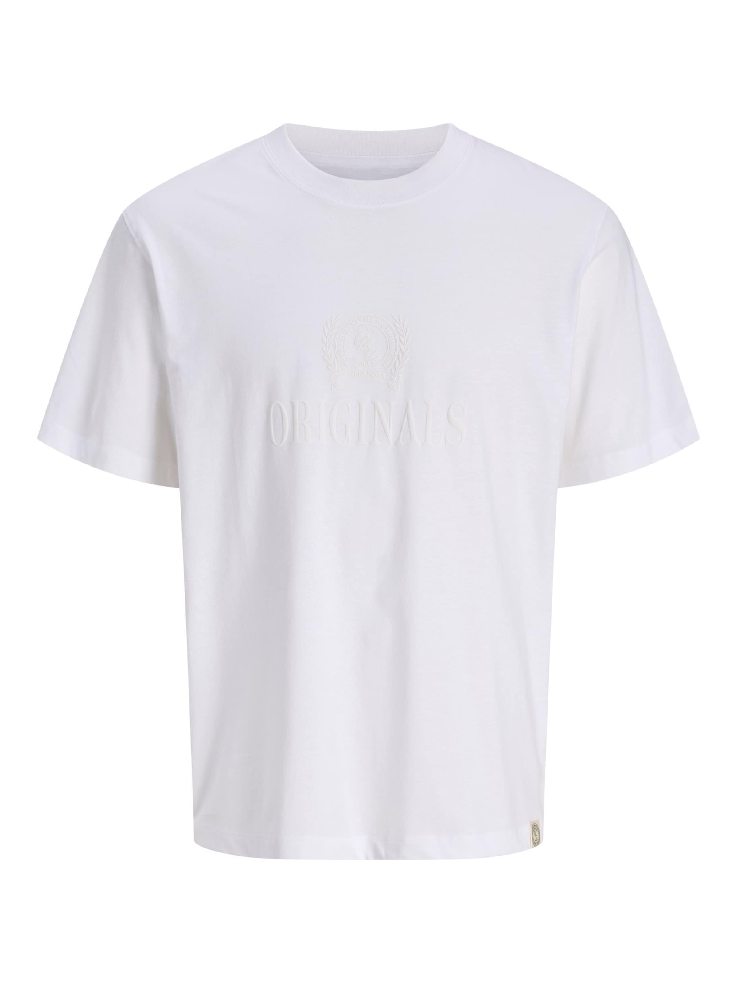 JACK & JONES Shirt in White: front