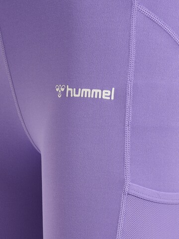 Hummel Skinny Sportsbukser 'Chipo' i lilla