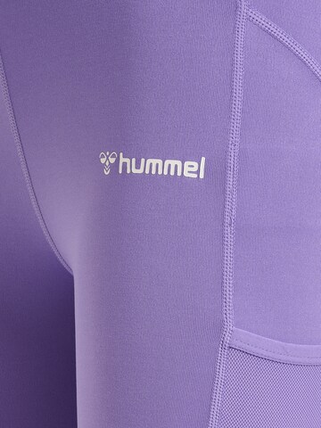 Hummel Skinny Sporthose 'Chipo' in Lila