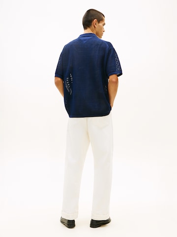 Vestes en maille TOMMY HILFIGER en bleu