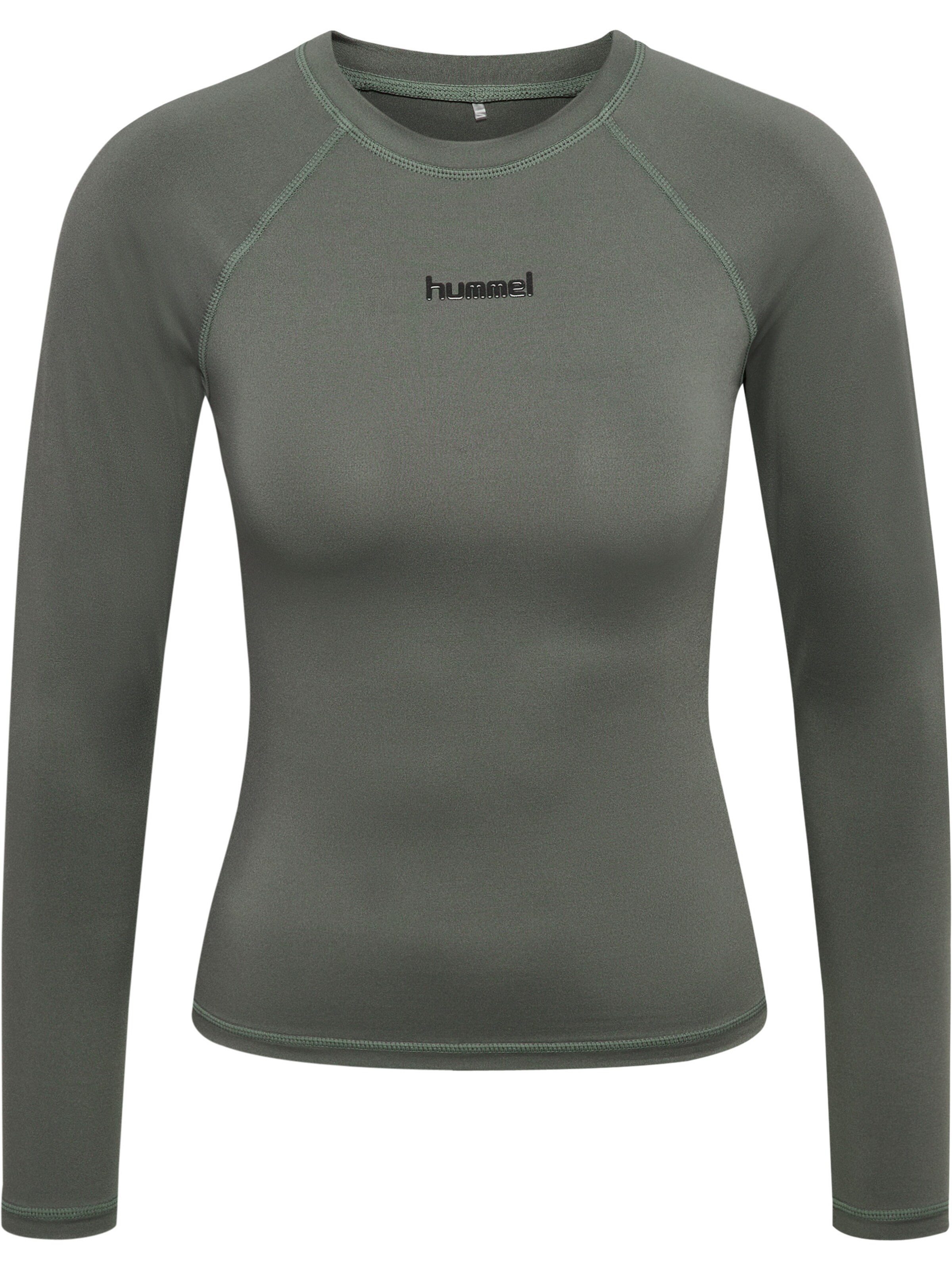 T-shirt fonctionnel Hummel en gris : devant
