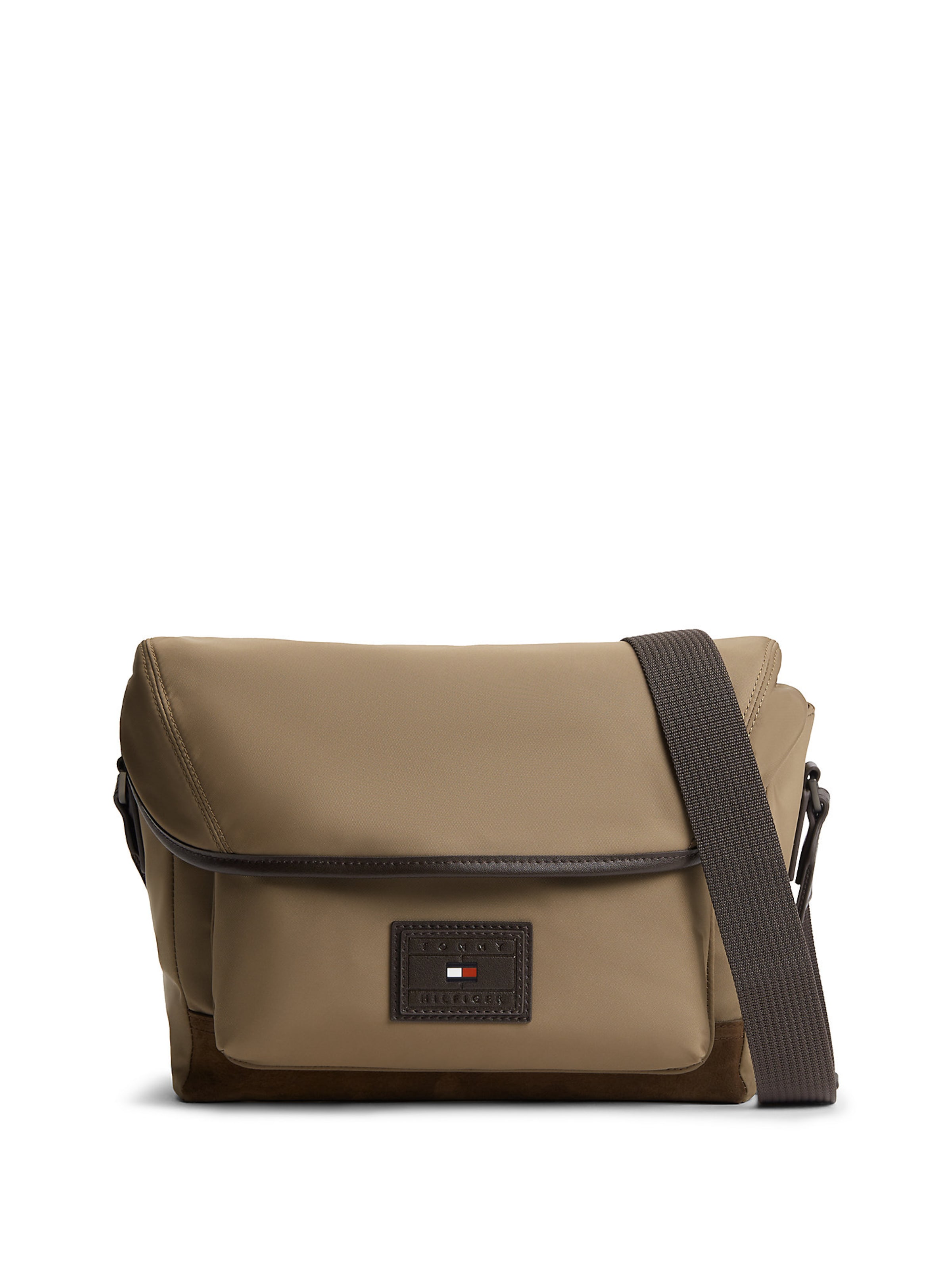Sac à bandoulière 'Heritage' TOMMY HILFIGER en marron : devant