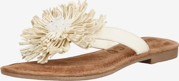 Zoccoletto di LAZAMANI in bianco: frontale