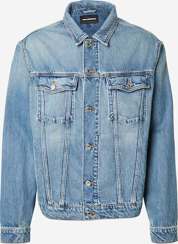 mėlyna Karl Lagerfeld Demisezoninė striukė: priekis