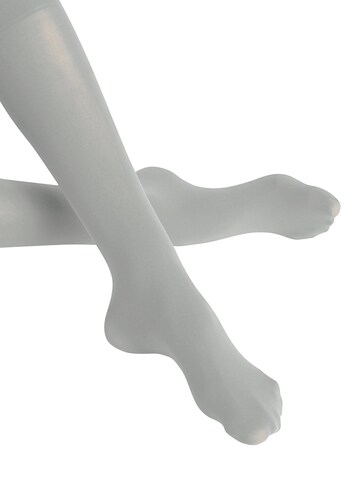 FALKE Overknee Strümpfe 'Pure Matt'‌‌‌‌‌‌‌‌‌‌ in Silber