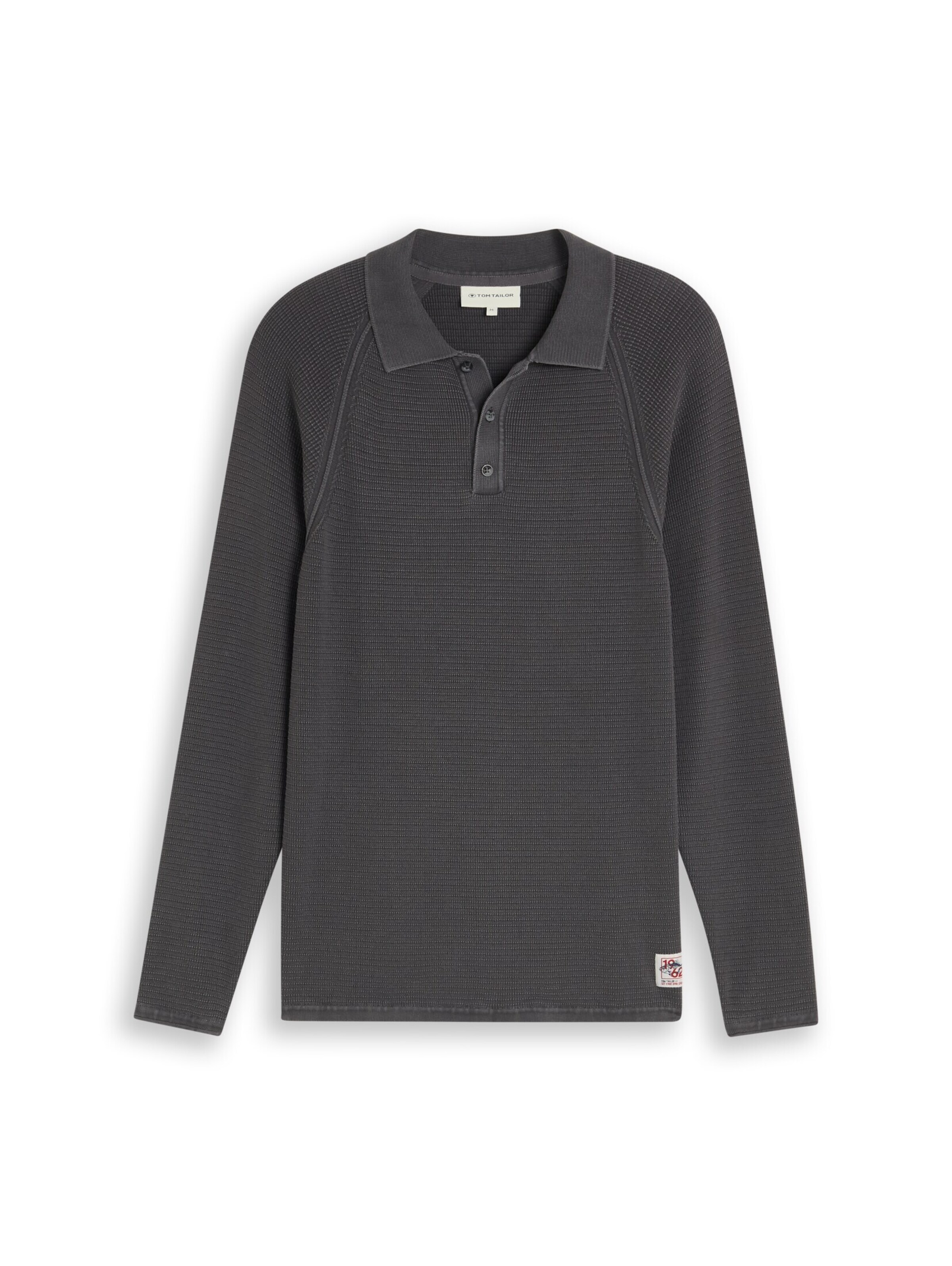 TOM TAILOR Sweater in Grey: front