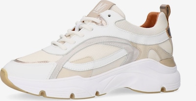 MANFIELD Sneaker in kitt / hellgrau / weiß / offwhite, Produktansicht