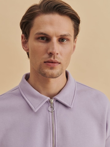 Sweat-shirt 'Stefan' DAN FOX APPAREL en violet