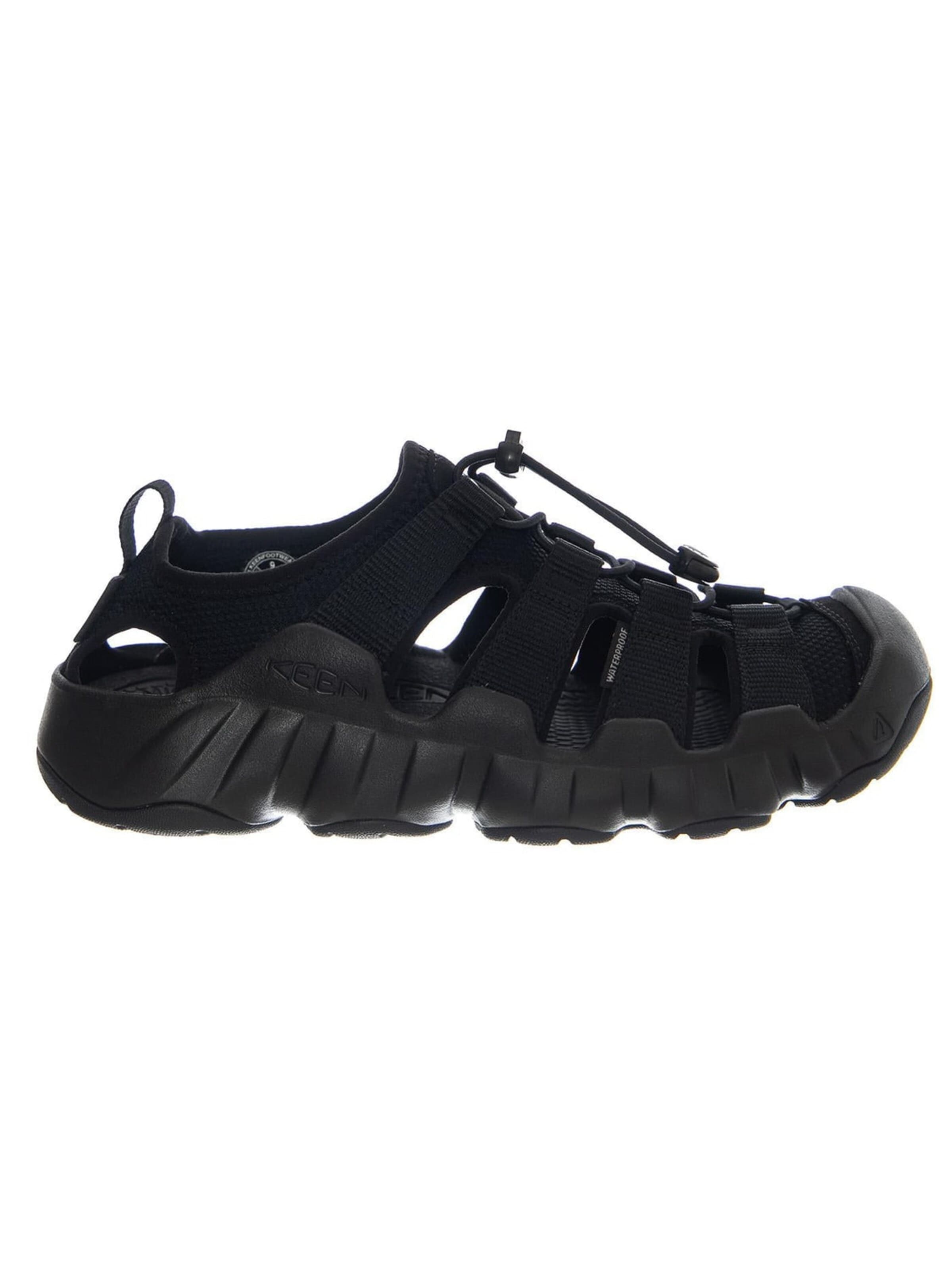 KEEN Athletic lace-up shoe 'Hyperport H2 M SP Triple Black' in Black: front