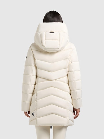khujo Wintermantel 'Dier' in Weiß