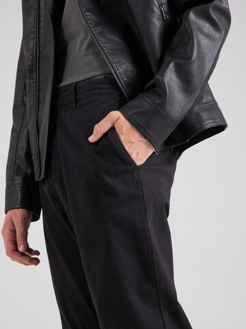 Effilé Pantalon chino SCOTCH & SODA en noir