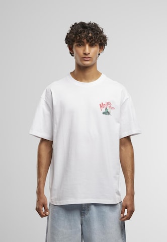 Maglietta 'Cuban' di Mister Tee in bianco