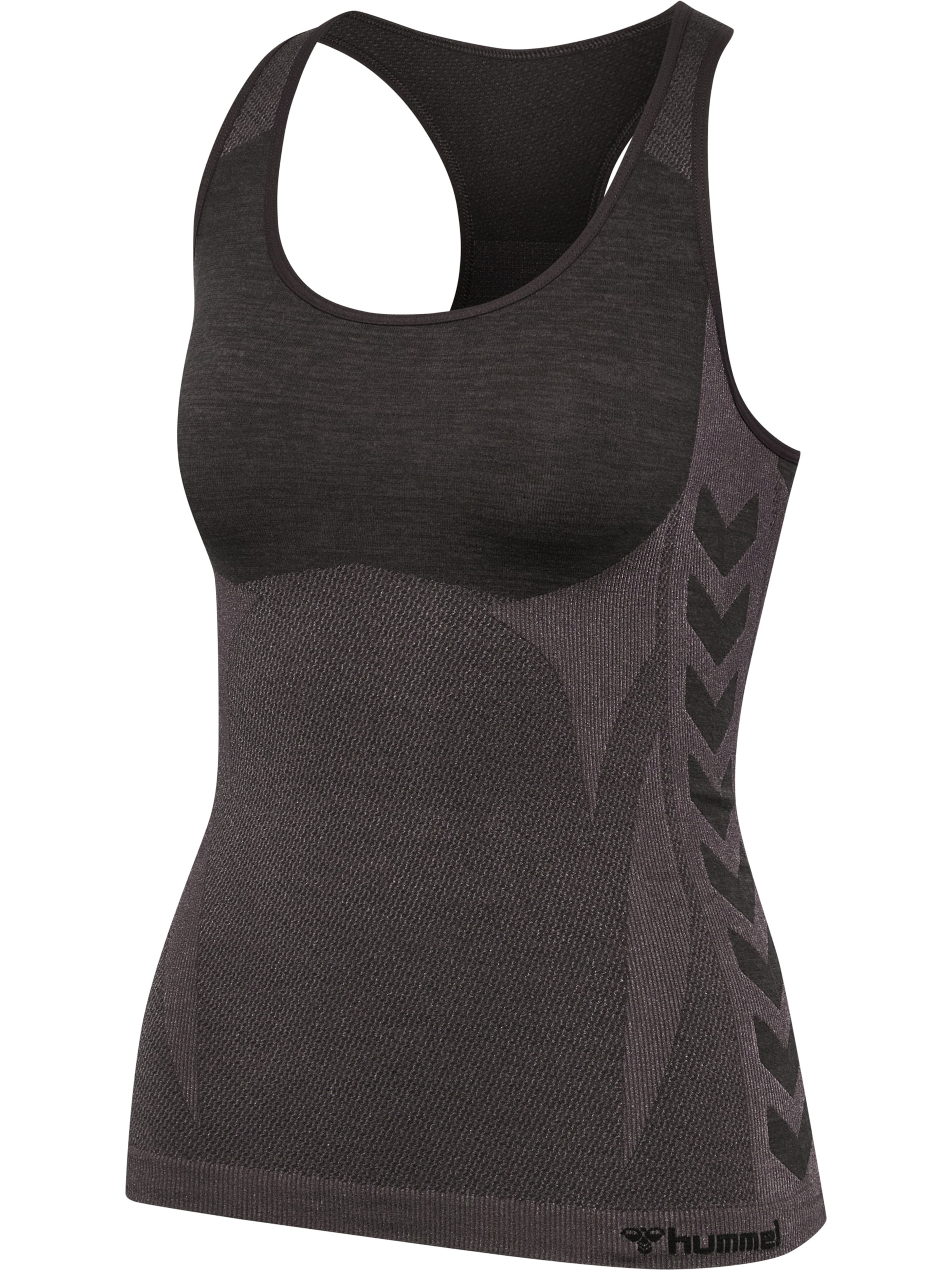 Hummel Sports top in Brown
