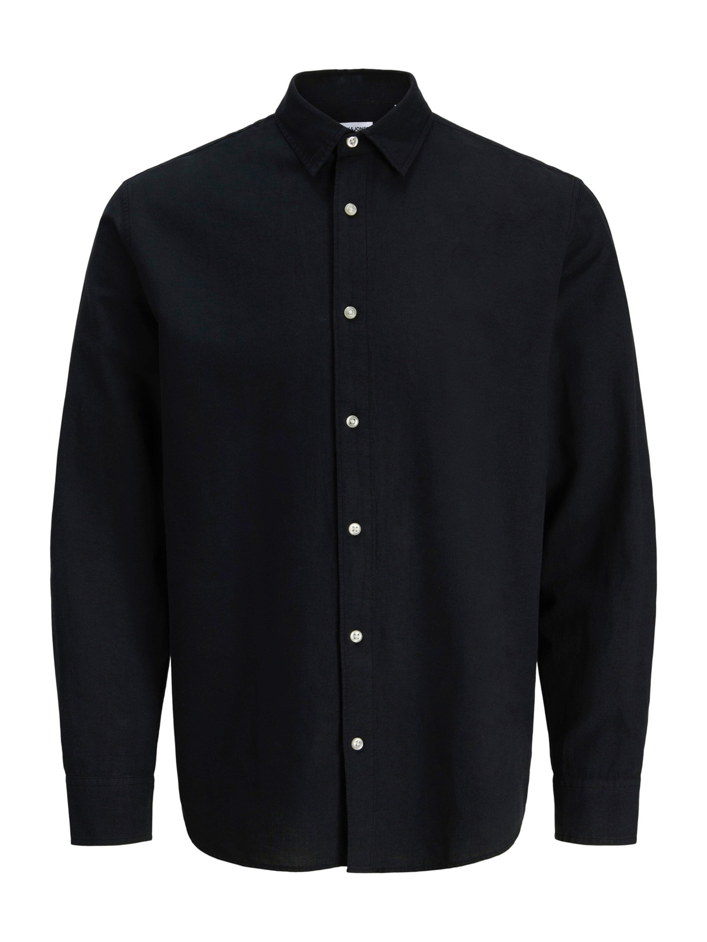 Jack & Jones Junior Skjorta 'JJEBREEZE' i svart: framsida