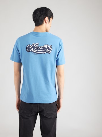 NAPAPIJRI Koszulka 'S-ZINC' w kolorze niebieski: przód