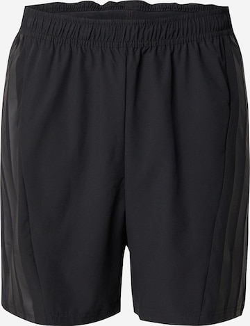 Loosefit Pantalon de sport 'D4T 3S' ADIDAS PERFORMANCE en noir : devant