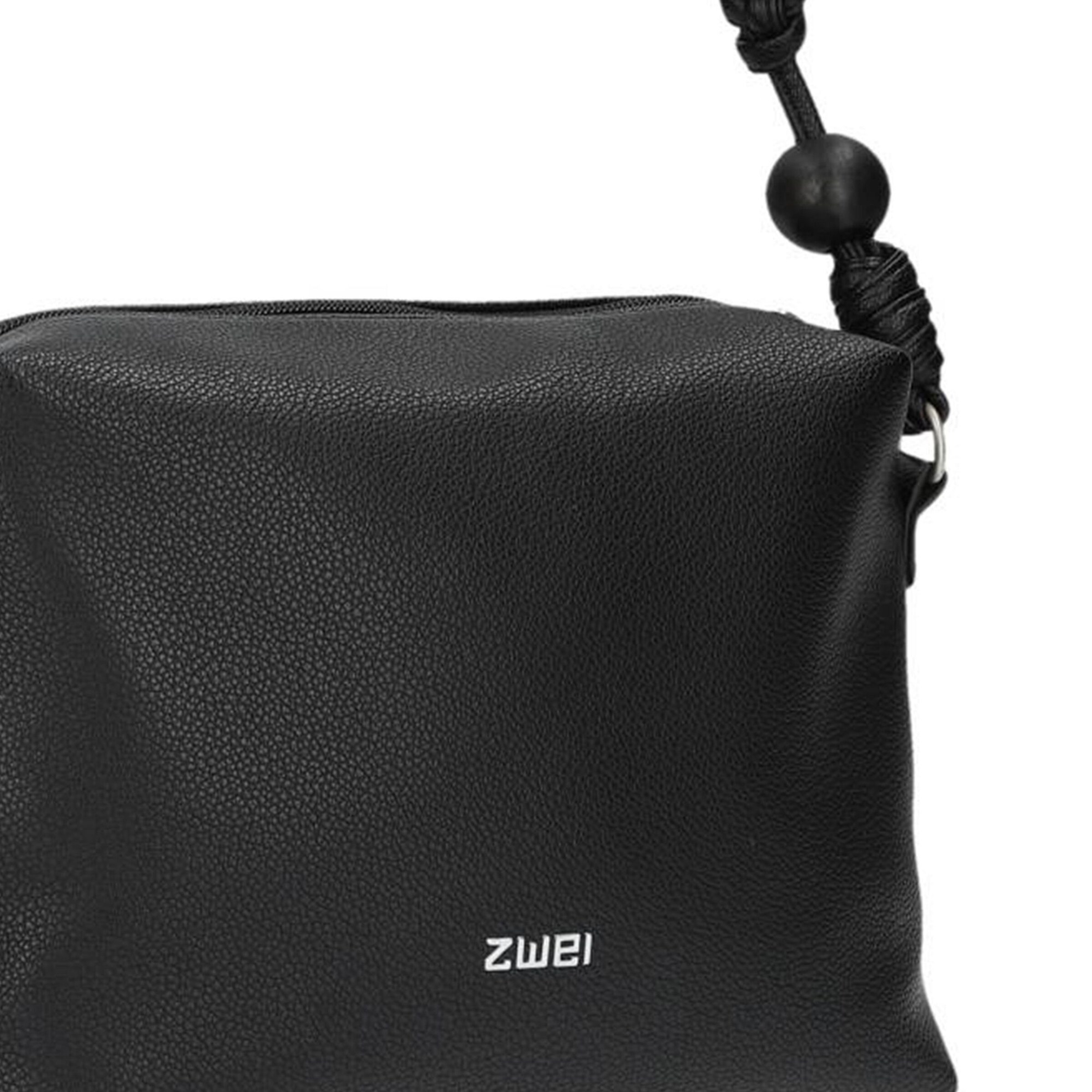 Sac bandoulière 'Perla' ZWEI en noir