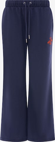 Pantalon Zwillingsherz en bleu : devant