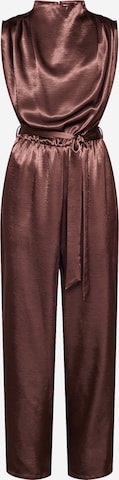 Tuta jumpsuit 'GUTO' di SISTERS POINT in marrone: frontale