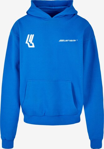 Lost Youth Sweatshirt in Blau: predná strana