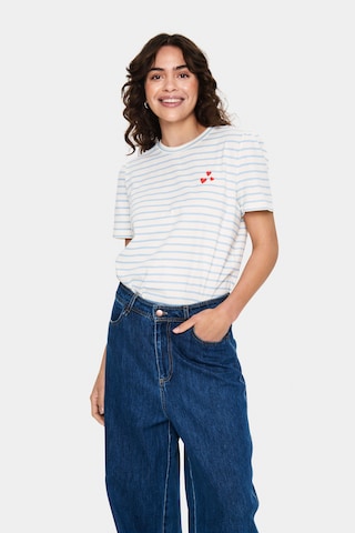 SAINT TROPEZ Shirt 'JuciaSZ' in Blue: front