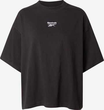 Reebok Shirt 'Classics' in Black: front