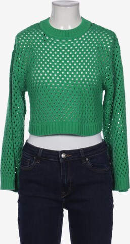 H&M Sweater & Cardigan in XXS in Green: front