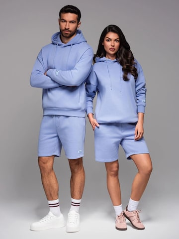Ombre Sweatshirt 'OU-SNBC-0105' in Lila