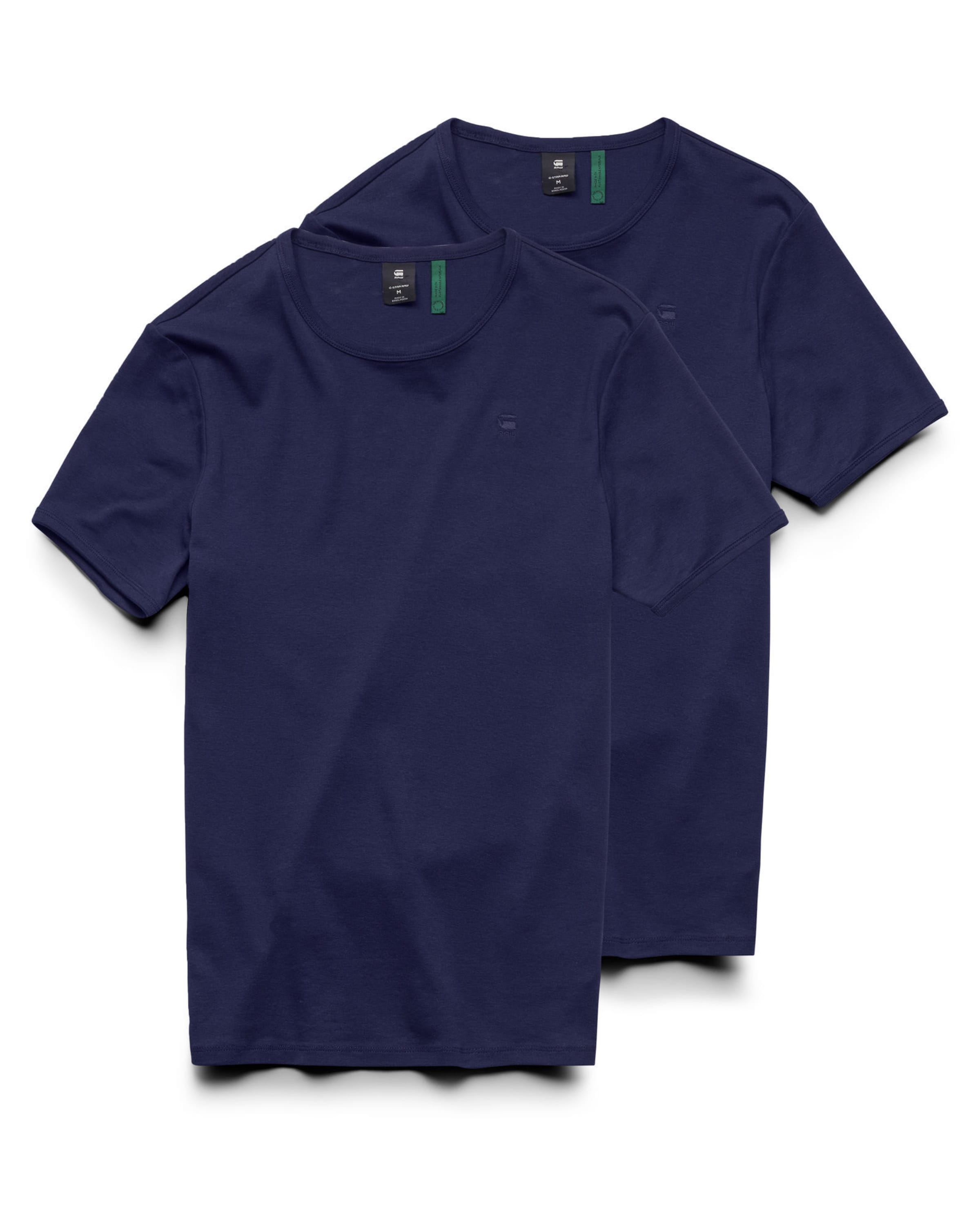 G-STAR Μπλουζάκι σε μπλε: μπροστά