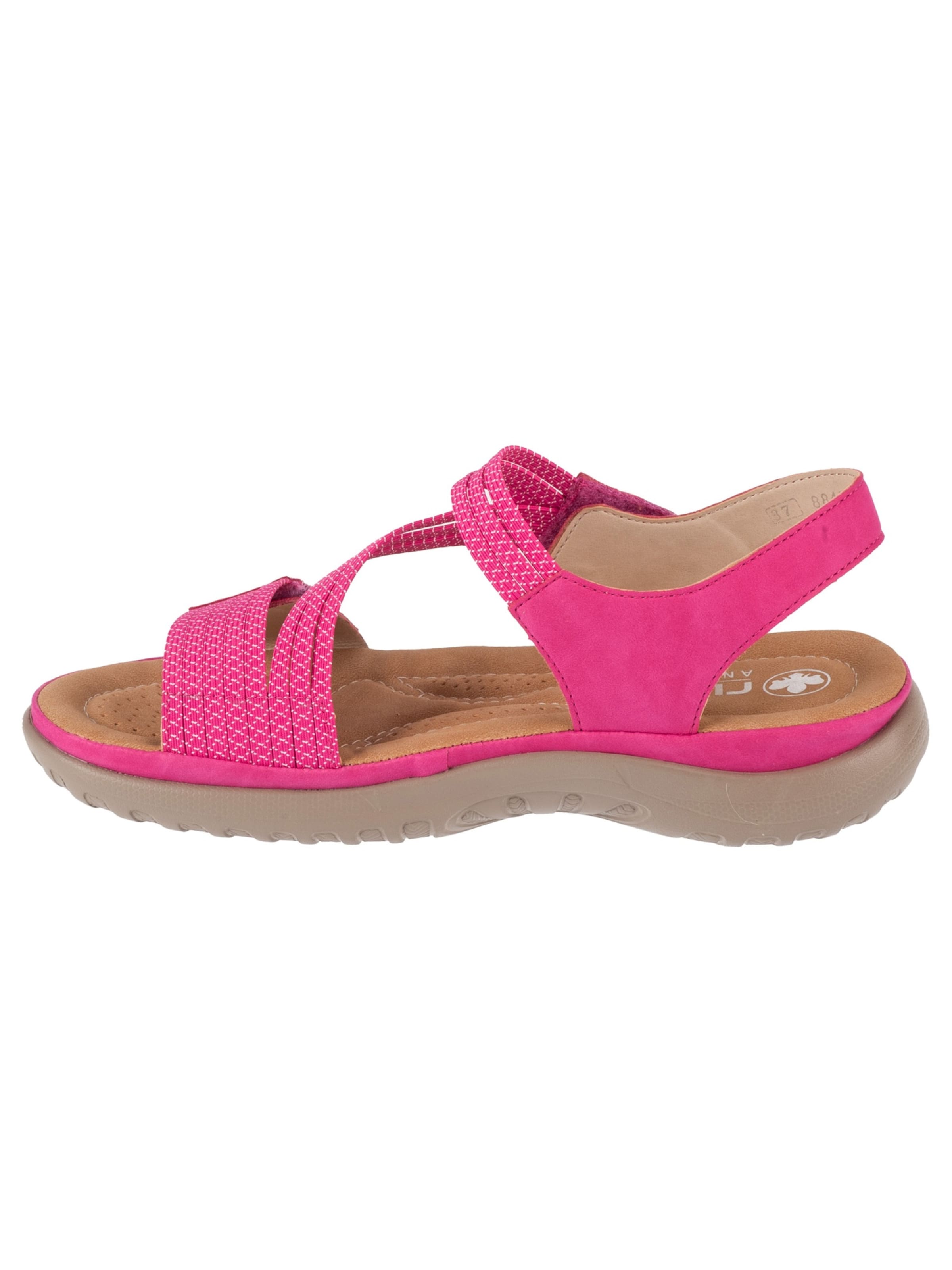 Rieker Sandale 'Rieker Sandals 64870'‌‌‌‌‌ in Pink: Vorderseite