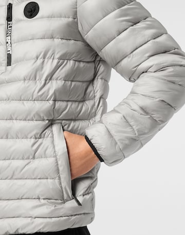 Plein Sport - Casaco meia-estação 'Tiger' em cinzento