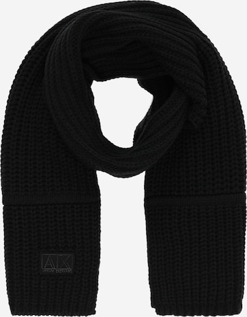 ARMANI EXCHANGE Scarf in Black: front